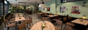 Interieur impressies wij zijn gevraagd een principe ontwerp van de uitbreiding te bedenken en impressies met tekeningen te creëren voor voorlichting en de bouwvergunningaanvraag.